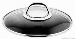 Poklice pro varné nádobí Black Edition - sklo-nerez - - Fissler