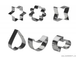 Nerezová vykrajovátka set – 6ks - Ibili