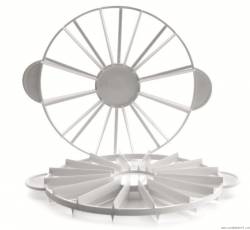 Šablona na porcování dortů  26cm - Ibili