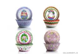 Papírové košíčky - Velikonoční 100 ks - Ibili