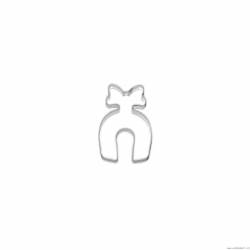 Vykrajovátko na cukroví Podkova s mašlí - Smolík