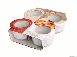 Zapékací misky 4ks průměr 9x5cm - Ibili