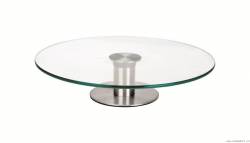 Točna na zdobení dortu skleněná 30cm - Ibili