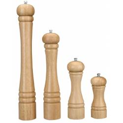 Dřevěný mlýnek na pepř světlý 30cm - Ibili