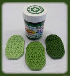 Gelová barva (Dark Green) tmavě zelená 35 g - Food Colours