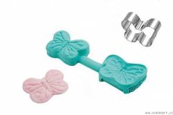 Silikonová forma na marcipán – motýlek - Silikomart