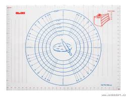 Vyvalovací a vyměřovací podložka  61 x 45,5 cm - Ibili