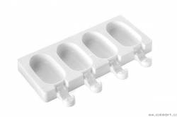 Silikonová forma na nanuky pro 4ks 20x8,5cm - Silikomart