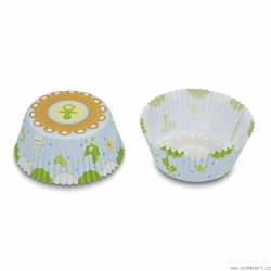 Papírový košíček modrý - Stadter