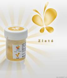 Prachová barva 5g - zlatá - Vola colori