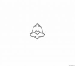 Vykrajovátko Zvonek III/srdíčko prohnuté - Smolík