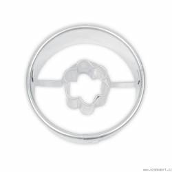 Vykrajovátko Kolečko hladké / květ - Smolík