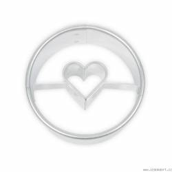 Vykrajovátko Kolečko hladké/srdíčko - Smolík