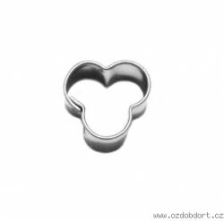 Vykrajovátko trojlístek 14x14 mm - Smolík