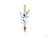 Dortová fontána ledové království Olaf - 1ks - PREZENT