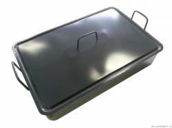 Smaltovaný pekáč s poklicí 60x40cm - Czech gastro profi
