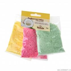 Trojbarevný kokos 90g - Kovandovi