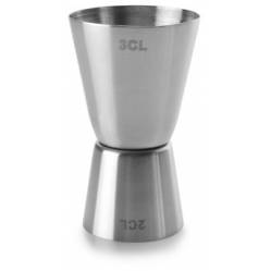 Barmanská odměrka na panáky 3cl + 2cl - Ibili