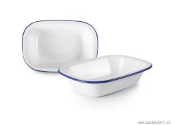 Mini pekáč smaltovaný 20 x 14 x 5 cm bez poklopu - Ibili