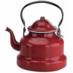 Smaltovaná konvička červená 1l - Ibili