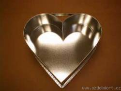 Dortová forma srdce velké 31x7,5cm - Jakub Felcman