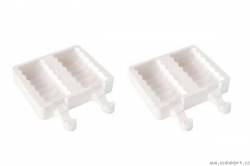 Silikonová forma na nanuky – 2 kusy twister tango - Silikomart