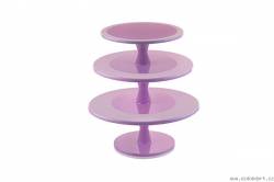 Fialový stojan na dorty nebo cake pops 24cm, 30cm, 35cm - Silikomart