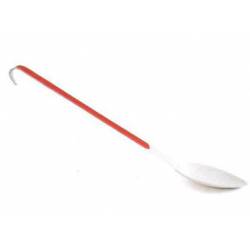 Smaltovaná kuchyňská lžíce 10cm červeno bílá - Ibili