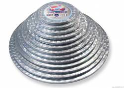 Podložka dortová stříbrná - kruh - PME