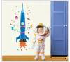Samolepka na zeď  vesmírná raketa - nalepimeto