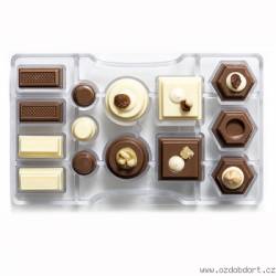 Forma na čokoládu 200x120x22 mm - Decora