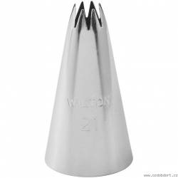 Dekorační špička OPEN STAR TIP #21 CRD - Wilton