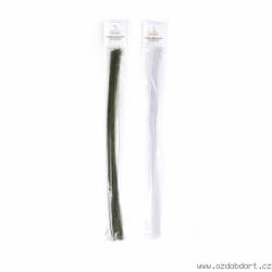 50 květinových drátů #22 zelené - Decora