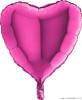 Nafukovací balónek růžové srdce 46 cm - Grabo