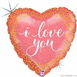 Nafukovací balónek srdce i love you 46cm - Grabo