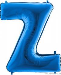 Nafukovací balónek písmeno Z modré 102 cm - Grabo
