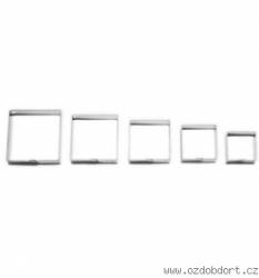 Vykrajovátko na perníčky hladké čtverce 5ks - Smolík