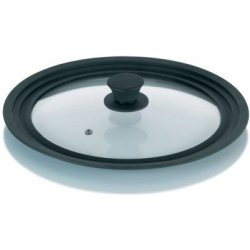 Poklice univerzální 28 - 32cm CONCETTA sklo / silikon - Kela