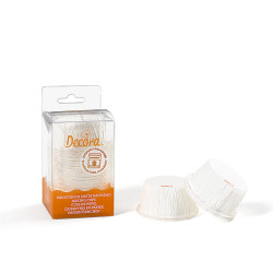 Košíčky na muffiny 25ks bílé - Decora
