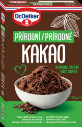 Dr. Oetker Přírodní kakao (100 g) DO0024 dortis