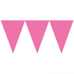 Girlanda růžová 457 x 17,7cm 457 x 17,7cm - Amscan