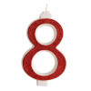 Svíčka na dort číslo 8