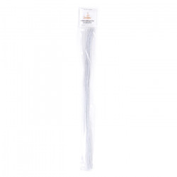 Květinové drátky bílé  střední 50ks 40cm - Decora