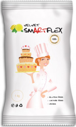 Smartflex Velvet Citron 1 kg v sáčku (Potahovací a modelovací hmota na dorty) 0145 dortis