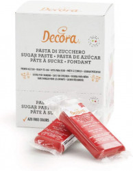 Potahovací hmota 100g červená - Decora