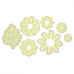 Sada vykrajovátek 7ks - Chryzantéma - PME