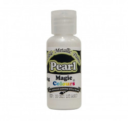 Tekutá metalická barva 32g Pearl - Magic Colours