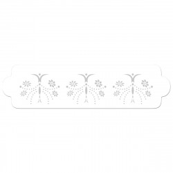 Stencil 34x9cm Fantasia - Martellato