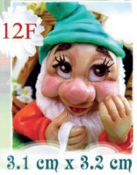 Silikonová forma trpaslík - Galias Moulds