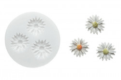 Silikonová formička kopretiny 24x24mm - Silikomart